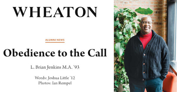LBJ Featured in Wheaton Alumni Magazine