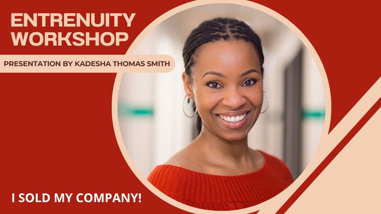 Workshop Recap: I Sold My Company!